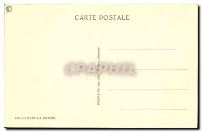 Duingt — Zamek Hérée — Kolekcja La Savoie — Rewers