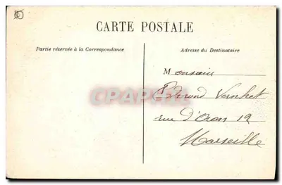 Lago d'Annecy — O Castelo de Duingt — Edição A. Gardet — Annecy — Verso