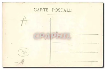 Góry Fier — Annecy — A. Gardet, nr 405 — Rewers
