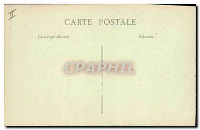 Annecy - O Palácio da Ilha — B. F., Paris — N° 100 — Verso