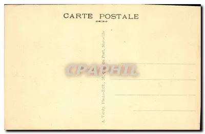 Gémenos (B.-du-R.) — O Pico da Bretanha visto da estrada da Sainte-Baume — Tardy — Verso