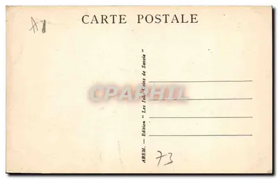 Restaurant des Gorges du Fier — Galeries sur le Jouffre — Édition « Les Joins de Savoie » — Verso