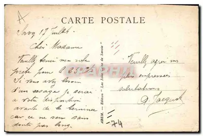 SERVOZ — Rzeka Arve i DOME DU GOÛTER — Les Jolis Coins de Savoie — Rewers