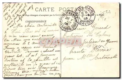 Aix-les-Bains — Du Grand Cercle — Sala gry — LL. — Rewers