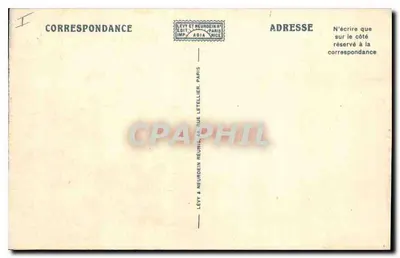 Aix-les-Bains — Castelo da Roche du Roi e Lago do Bourget — editor Letellier, n° 35 — Verso