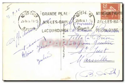 Aix-les-Bains — Boulevard du lac y Belles Rives — n°115 — Reverso