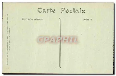 Palácio de Versalhes — Salão de recepção de Maria Antonieta — NDH ot. — Verso
