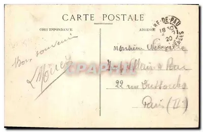 Gavarnie (H.-Pyr.) — O Caos e o Rio — C.C. n°32 — Verso