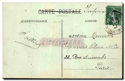 Bois-le-Prêtre - Cruzeiro e Posto de Socorro do Monchoir — BOIS-le PRÊTRE, editor — Verso