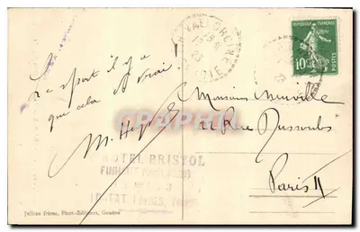 Chamonix — Wspinaczka na szczyt — J. J. - 6261 — Rewers