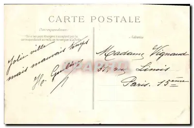 Reims — Panorama — Éditeur (E.D.) — Verso