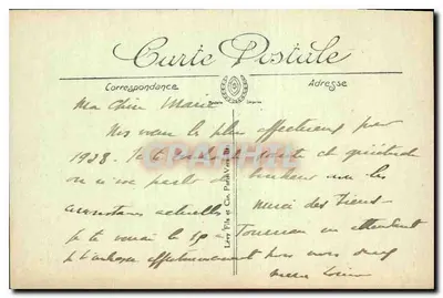 Chantilly — O Castelo — A Ilha de Amor — Edição especial E. Dambly Select — Verso