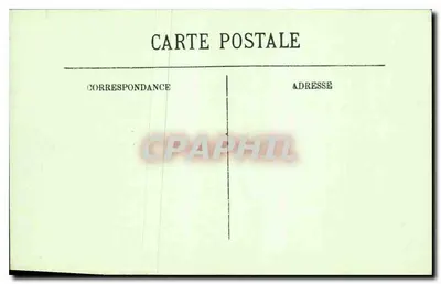 Chenonceaux — O Castelo, O Poço e os Comuns — C.P.A. n° 29 — Verso