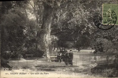 Vichy (Allier) — Kąt Parku — B.F. n°101