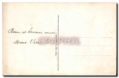 Fiolety i zimowy krajobraz — Dobra Rok — DIX 1100/5 — Rewers