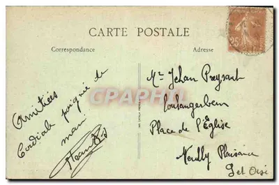 Ostatnie chwile J.J. Rousseau — Wydawca: Léon Delpierre, nr 810 — Rewers