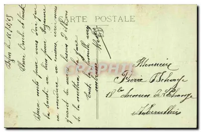 Wejście do Alei Parku — Dijon — wydawca MAD D, nr 306 — Rewers