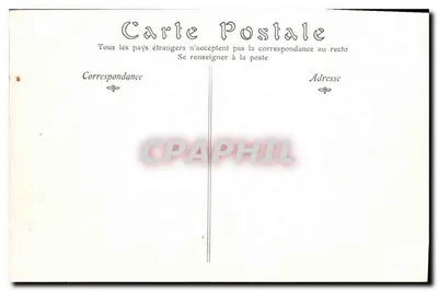 Zamek PIERREFONDS — Widok z drogi Compiègne — Wydawca: Wydawca Poczty — Rewers