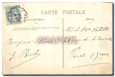 Lourdes — Mszał w Grotce — Les Pyrénées Illustrées, n°215 — Rewers