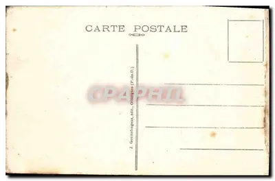 Vichy — Hala Źródeł — G. D'O. - 116 — Rewers