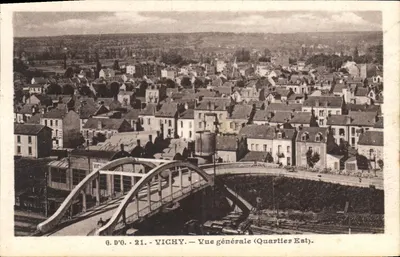 Vichy — Widok ogólny (Wschodni dzielnica) — G. D'O. nr 21