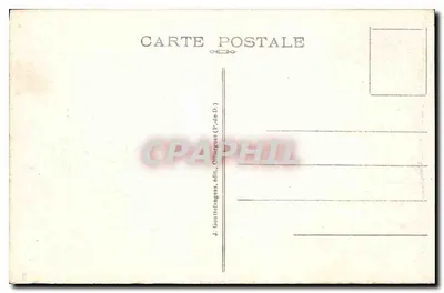 Vichy — Entrée de l'Établissement Thermal — G. D'O. - 8 — Verso