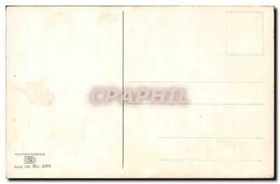 Widok krajobrazu — góra i las — Photochromie, seria 102, nr 2204 — Rewers