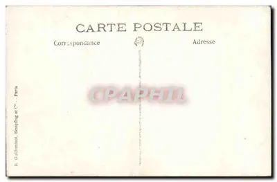 Retrato de um homem com bigode — editor R. Guillienhot, Breezing e Cie, Paris — Verso