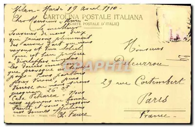 Obiad Wielkanocny — szczegół Cenakla — Ex Convento di S. Maria alle Grazie, Mediolan — Leonardo da Vinci — Rewers