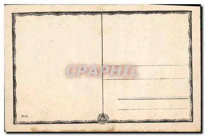 Mulher sentada em uma rocha — paisagem de noite — editor Vécér, n° 3119 — Verso