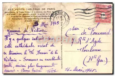 Notre-Dame w Paryżu — Trzy portale i Galeria Królewska — wydawca MONA — Rewers