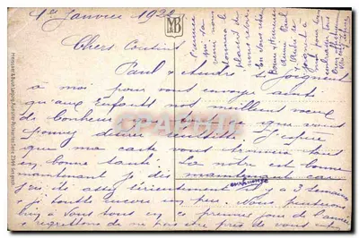 Bouquet van rozen — uitgever Messager de la Jeunesse, n° 2244 — Achterkant
