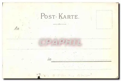 Het oordeel van Paris — reproduktie van een werk van Vanderwerf — Kunstverlag A. Ebner, München, N° 165 — Achterkant