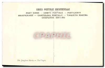 A Virgem Maria — Século de Guillaume Moréel — Bruges — Hospital São João — Verso