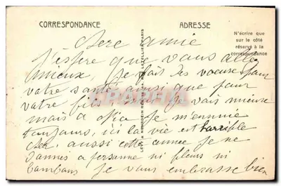 Kwitnace kwiaty Côte-d'Azur — LL, n°104 — Rewers