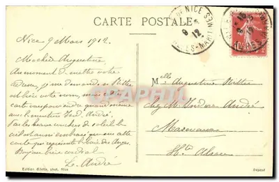 Crique à l'Est - Nice — Wydawnictwo Giletta, fot. Nice — Rewers