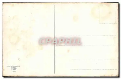 Dois carvalhos à beira de um lago — Photochromie 1362 — editor Photochromie — Verso