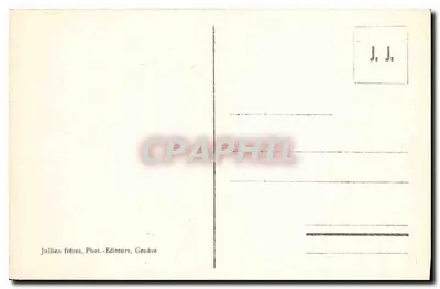 Chamonix — Plan Aiguille, Brévent i Aiguilles Rouges — J.J. n°7958 — Rewers