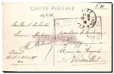 Monte-Carlo - O Casino Café e Hotel de Paris — editor anônimo, n° 776 — Verso
