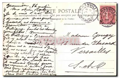 Granville — Abside da Igreja Nossa Senhora — J. Puel, fot. — Verso