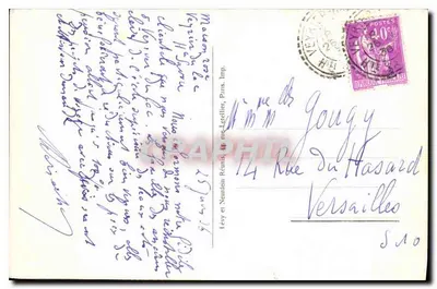 Annecy — Port i Mont Veyrier — LL. n°387 — Rewers