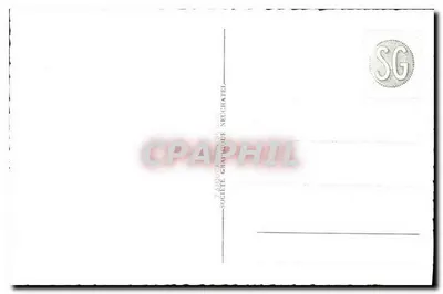 Castelo de Chillon e Dentes do Meio-dia — 1520 — Société Graphique Neuchâtel — Verso