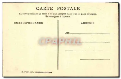 L'alouette s'égaye en ses pôles légères — DE LAPRADE — AT. D'ART PHOT. INDUSTRIEL, MANTZERES — Rewers