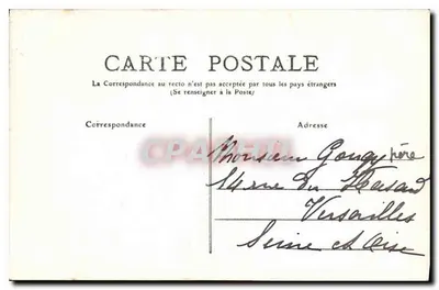Coutances - La Cattedrale — vista della facciata gotica — Enault, editore, Coutances, n°19 — Verso