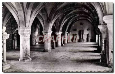 Sala Capitular — Abadia de Fontenay (século XII) — Edição da Abadia de Fontenay