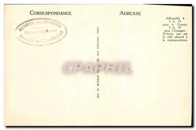 Chamonix — Passaggio di una crepaccia nella Jonction — L.L. Select, n°257 — Verso