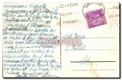लुचॉन - पोर्टिलॉन डी ओओ के पार - मॉन्टार्क्यू के टूक - LL 164, एडिटर लुचॉन — पीछे