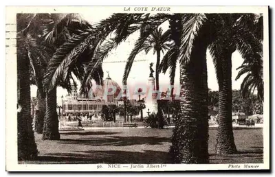 Nice — Ogród Albert-1er — Fot. Munier