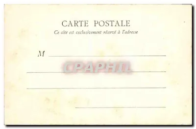 Fontainebleau — Capela da Trindade — B. E. PARIS — Verso