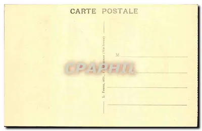 Castelo de Montrottier — Torre de Menagem e galerias do Grande Logis — L. Fauraz, editor, Annecy (Alta Saboia) — Verso